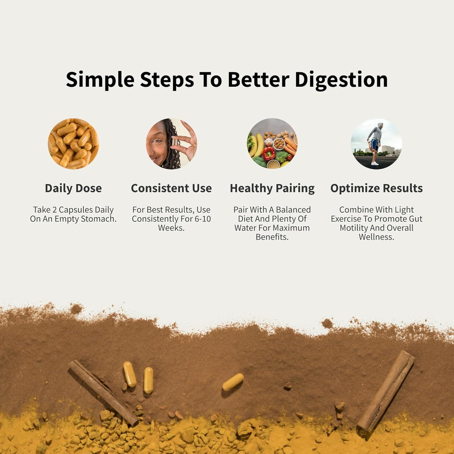 Gut Health + Spirulina & Chlorella