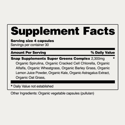 Gut Health + Spirulina & Chlorella